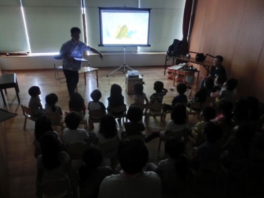 保育園でスライド授業【2017/6/16】