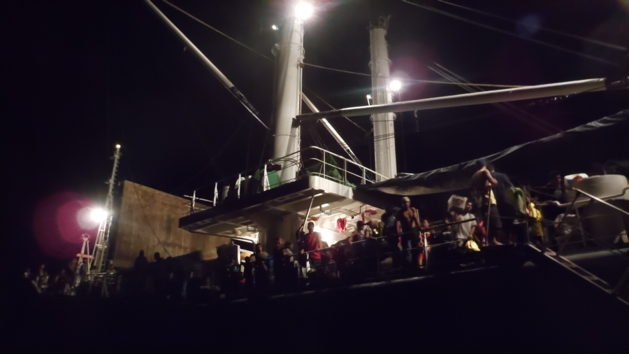 定期船「Caroline Voyager」のすったもんだ【2015/1/3】