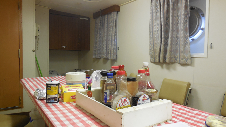 Caroline Voyagerの食事【2015/1/20】