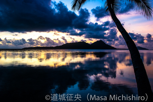 モエン島の朝陽