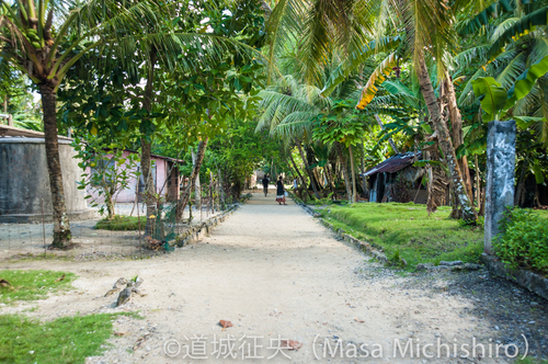 自動車もない島