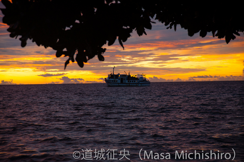 離島便火災で沈没【2014/11/27】