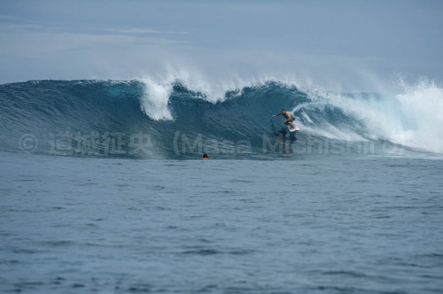 ポンペイのサーファー