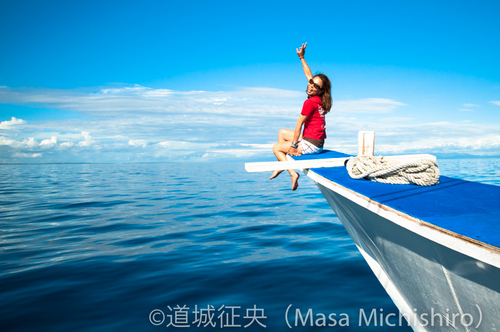 ダイブサファリ移動中