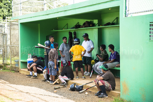 ミクロネシアの少年野球