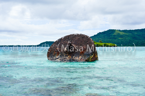 戦艦大和と武蔵の係留ブイ