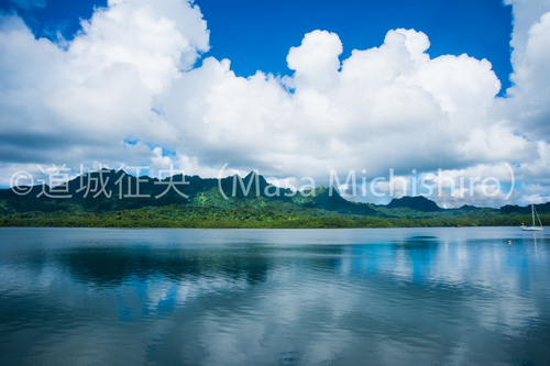 コスラエで見られる妊婦の山