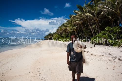 コスラエの漁師