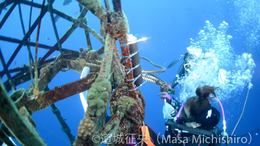 与那国での受信機設置風景［動画］