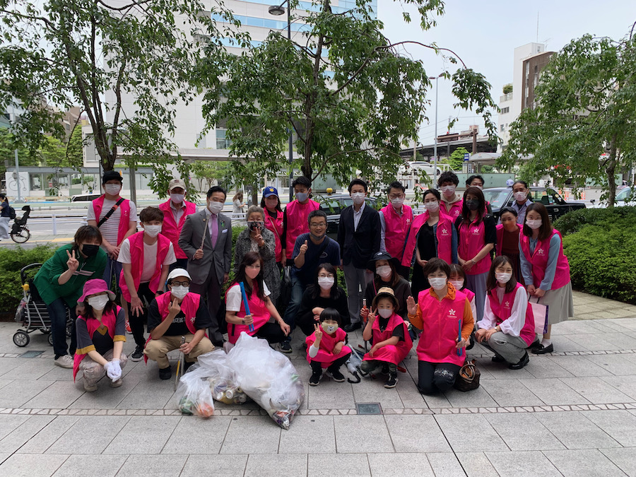 地元での清掃活動【2021/5/28】