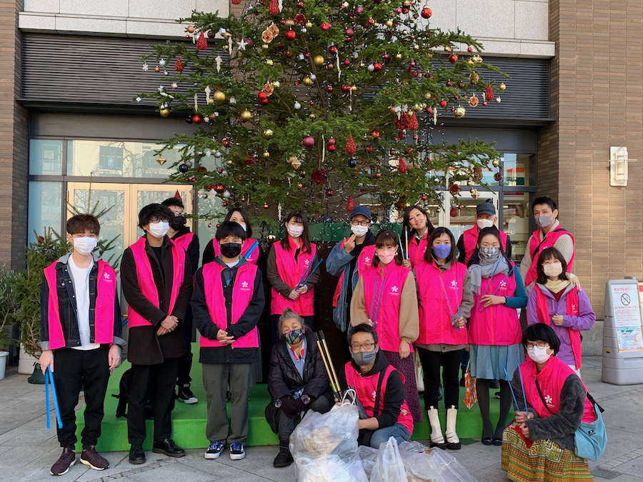 地元での清掃活動終了【2021/11/26】