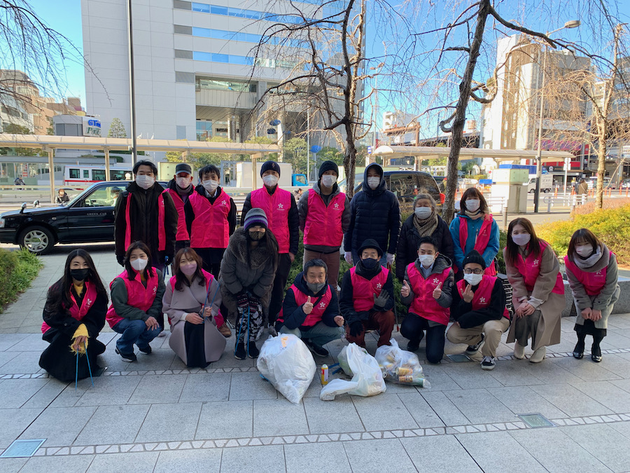 地元、中目黒での活動【2022/1/18】