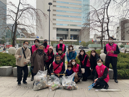 地元での清掃活動終了【2022/3/18】