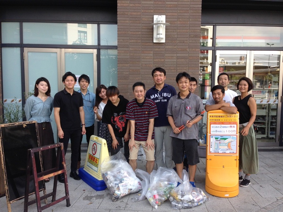 川のゴミは海へ流れ、それが･･･【2018/8/30】