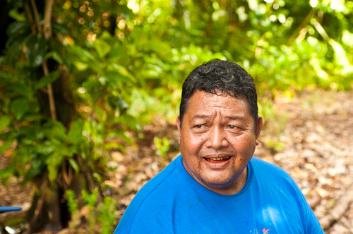 ヤップのカヌーマスター