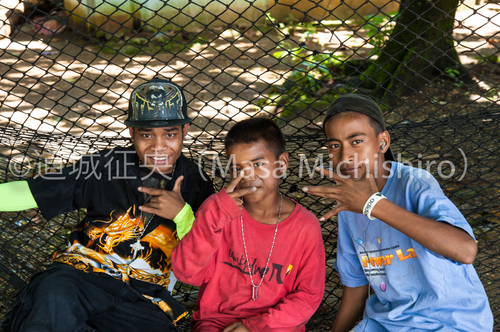 ミクロネシアの子供？ガキ？