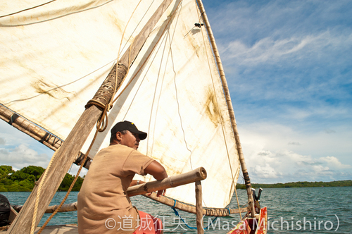 ヤップのカヌー