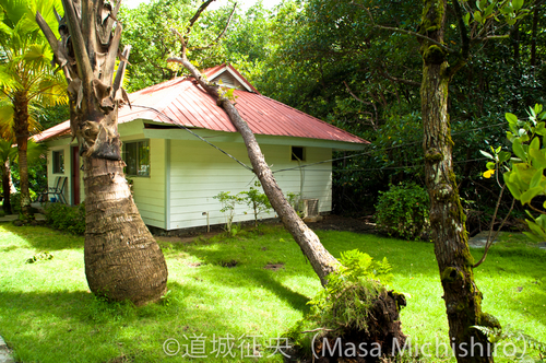 コテージ崩壊！