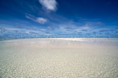 消えそうな砂州