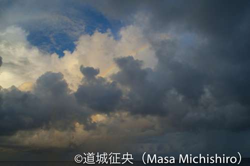 虹が立ったとき