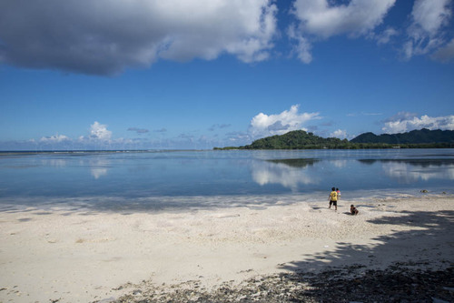 穏やかはビーチ