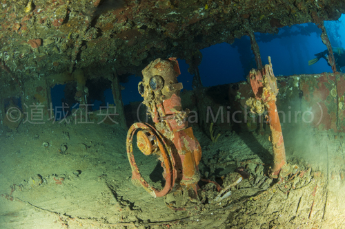 誰もいない日豊丸のデッキ