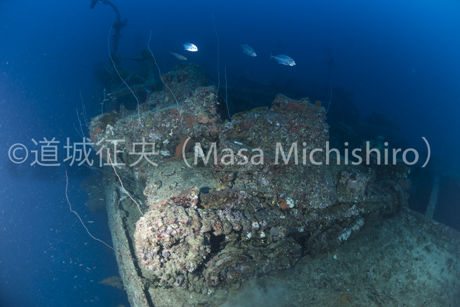 チューク諸島の桑港丸
