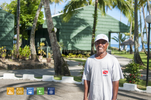 ミクロネシアの専属ガイドがみせた行動